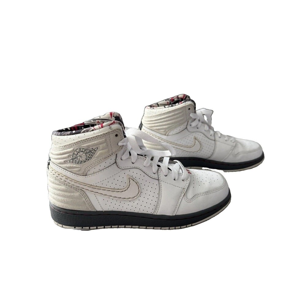 Grade School Air Jordan 1 Retro 93 GS 'BuGS Bunny' 580515-107 Size 5.5